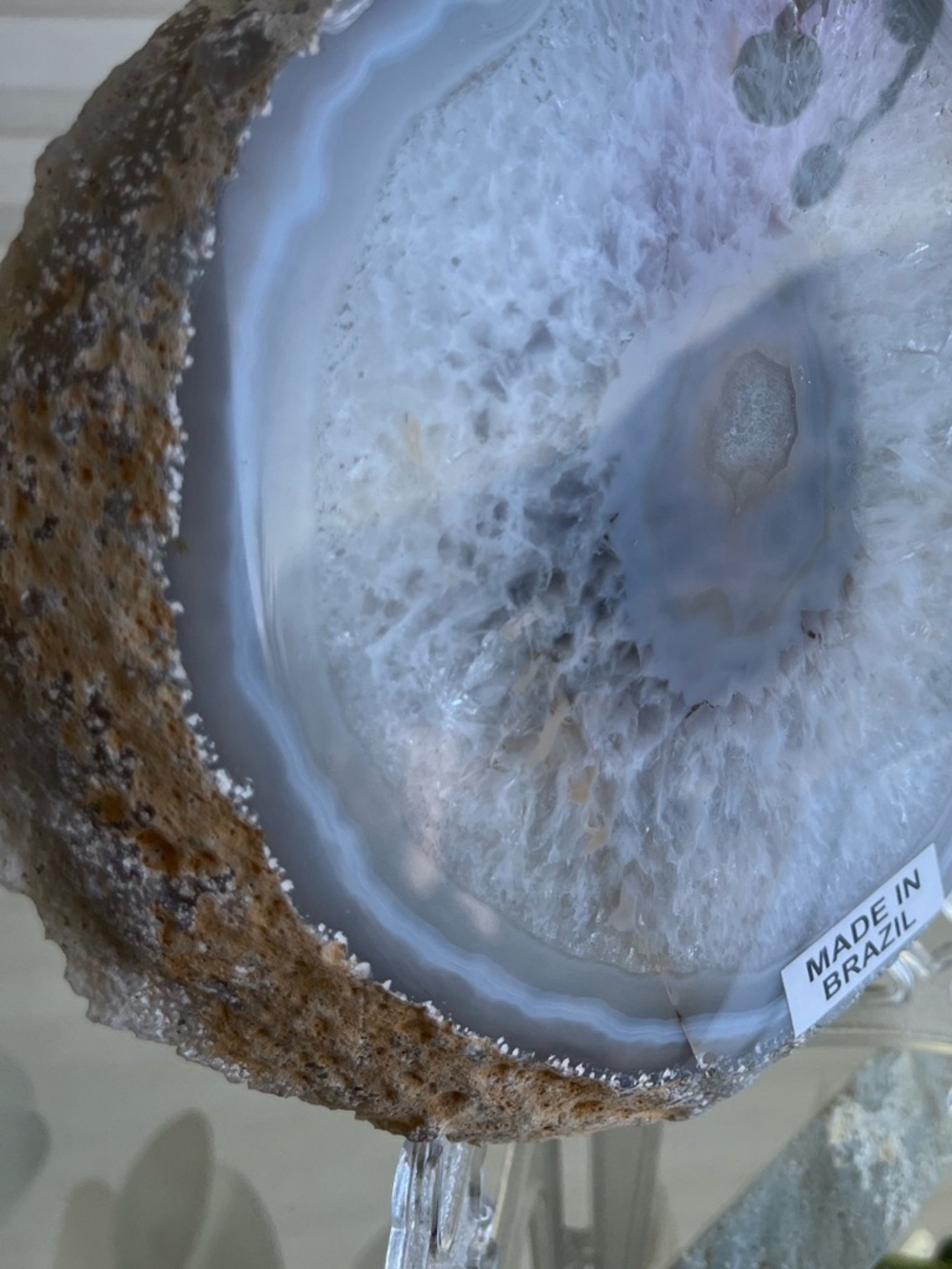 Brazilian Agate Slab – Collector’s Specimen - Picture 9 of 13